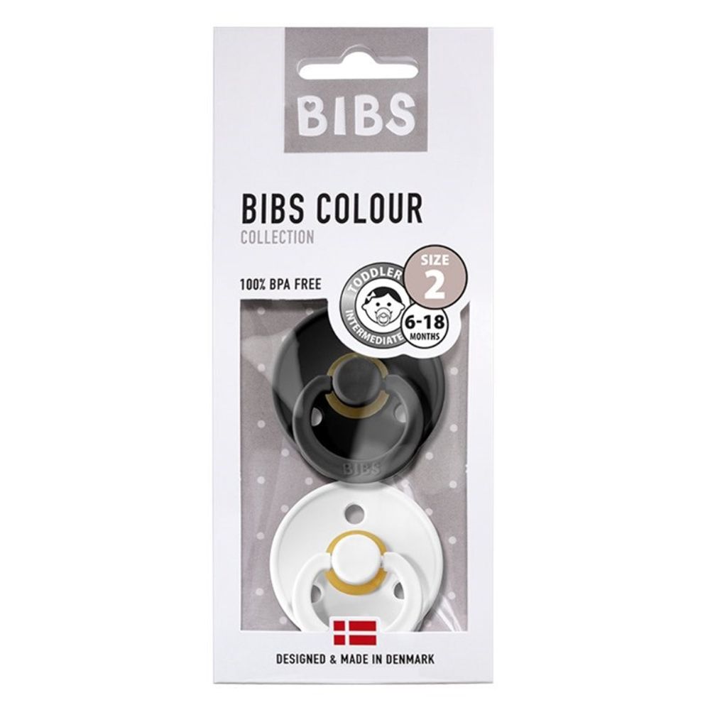 Bibs Duda varalica Colour Black & White 6-18mj (veličina 2), 2kom slika 3