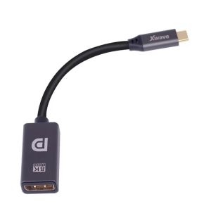 Xwave Adapter USB Tip-C na HDMI 2.1 4K 60Hz 0.2m,muški-ženski,blister,golden