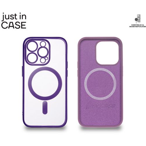 2u1 Extra case MAG MIX PLUS paket LjUBIČASTI za iPhone 14 Pro slika 3