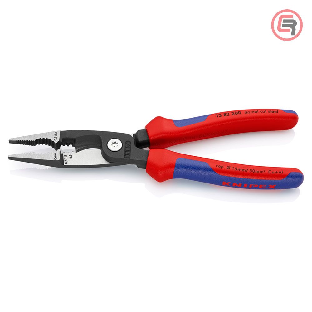 Knipex Kliješta Elektroinstalacijska Multifunkcionalna 200 mm – 13 82 200 slika 2