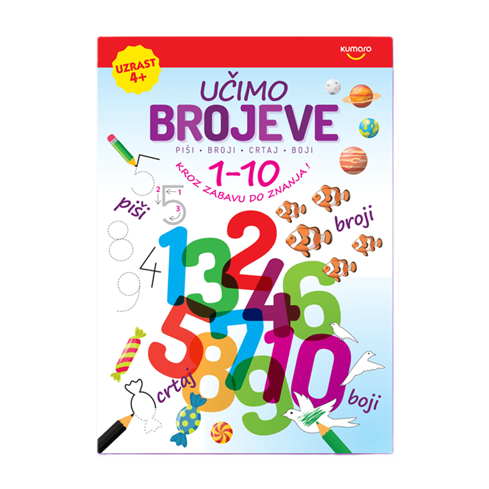 Kumaro Učimo brojeve 1-10 slika 1