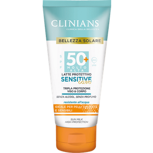 Clinians Sensitive Care Mlijeko za sunčanje SPF 50+ 150 ml