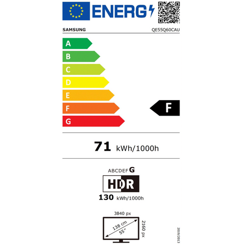 Samsung televizor QLED TV QE55Q60CAUXXH slika 2