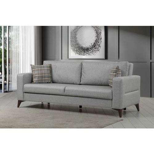 Kristal 3+1 - Light Grey Light Grey Sofa Set slika 2