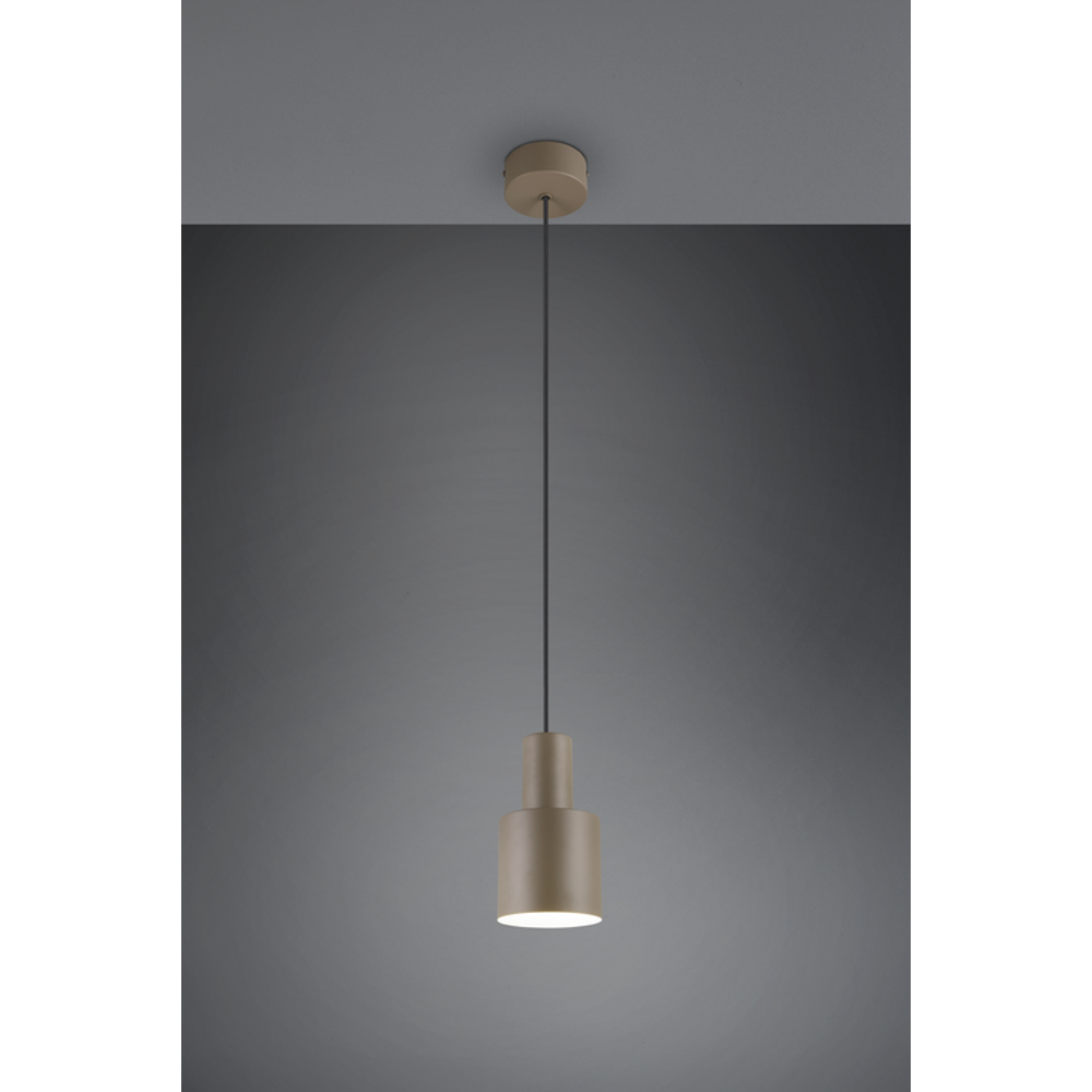 AGUDO-1 VISILICA 1XE27 TAUPE slika 1