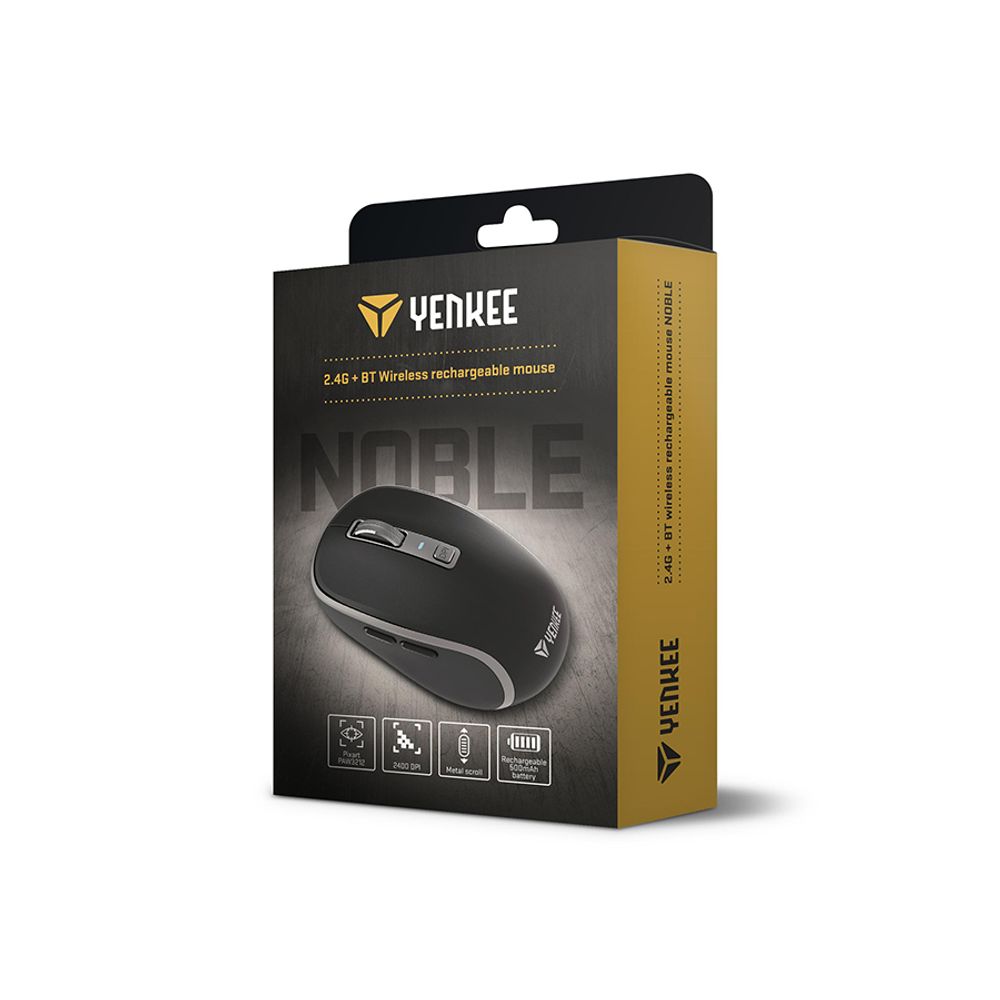 Yenkee Bežični miš NOBLE YMS 2085BK slika 7