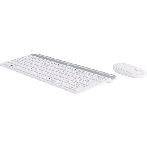 Logitech bežični desktop komplet MK470 Slim Wireless bijela slika 3