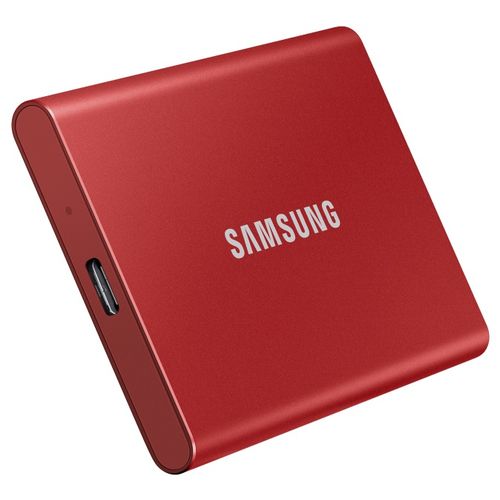 SAMSUNG Portable T7 2TB crveni eksterni SSD MU-PC2T0R slika 5