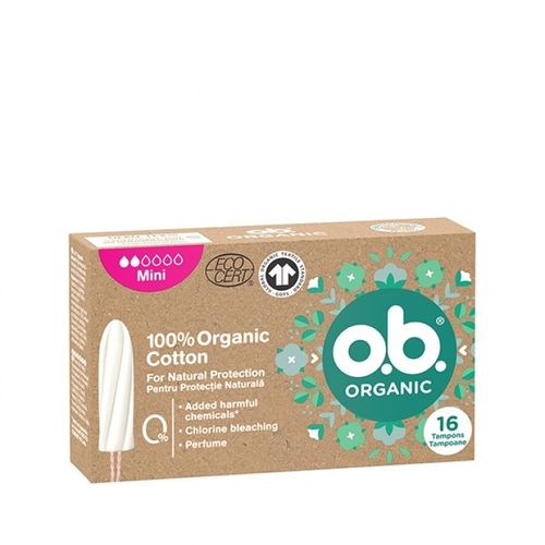 OB® Tamponi Organic Mini 16Kom slika 1