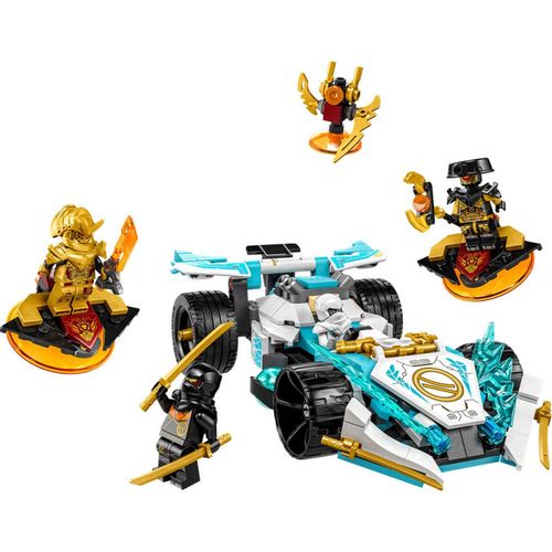 Lego Ninjago Zanes Dragon Power Spinjitzu Race Car slika 3