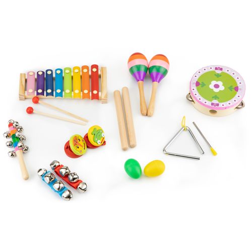 EcoToys Torba s Glazbenim Setom od 14 Instrumenata slika 4