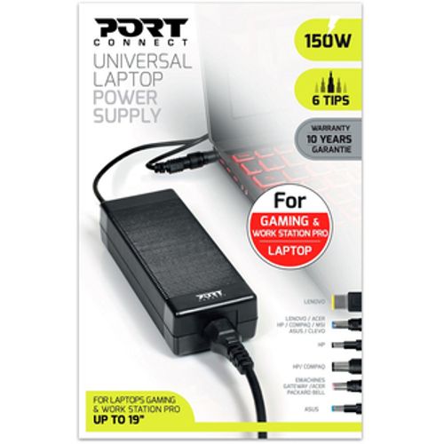 Port Designs 900103 univerzalni punjač za laptop 150W 19.5V 7.7A slika 2