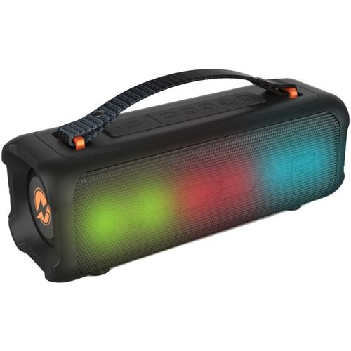 N-Gear karaoke BLAZOOKA 703, 100W, disco LED, bežični mikrofon, baterija, crni slika 2