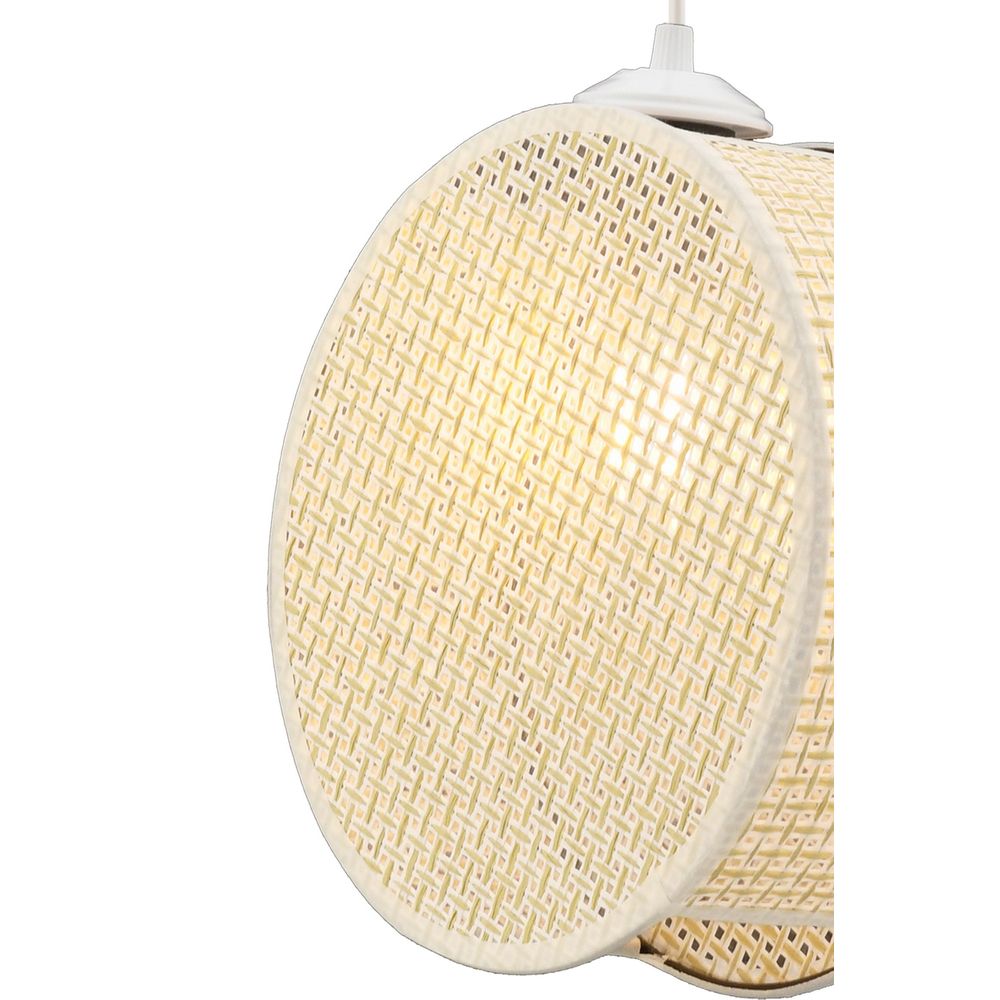 Drum - Cream Chandelier sa Metalnim Tijelom slika 4