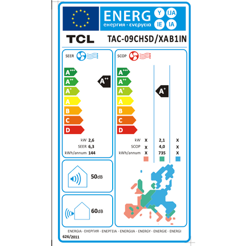 TCL klima uređaj Elite Inverter 2,6kW - TAC-09CHSD/XAB1I slika 4