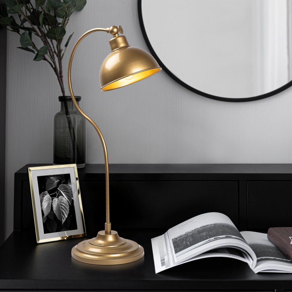 Konika - 12261 Zlatna Stočna Lampa slika 1