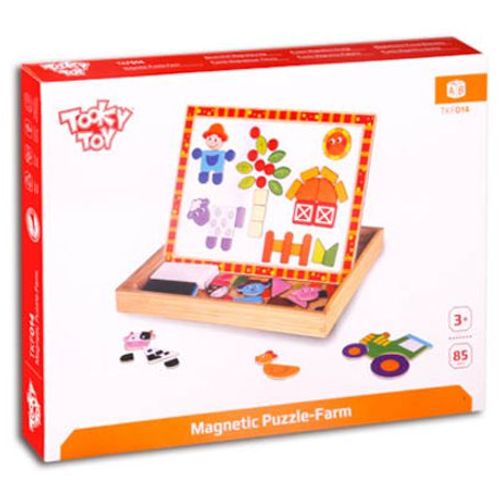 Tooky Toy Magnetne Puzzle Farma TKF014, 85kom slika 4