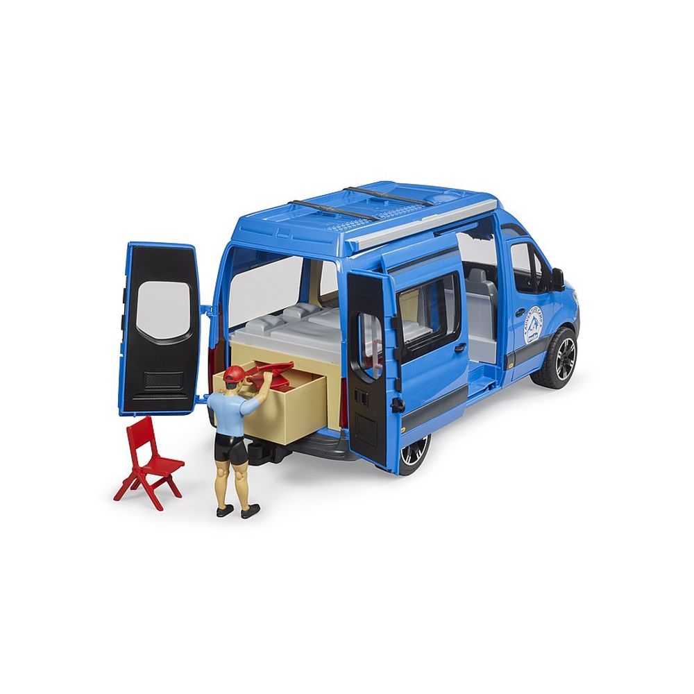 Bruder 2684 Kamper sa vozačem MB Sprinter slika 5
