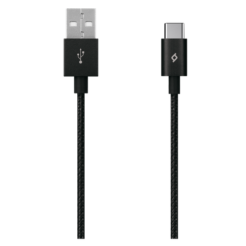 Ttec Kabel - USB-C to USB (1,20m) - Black - Alumi Cable slika 1