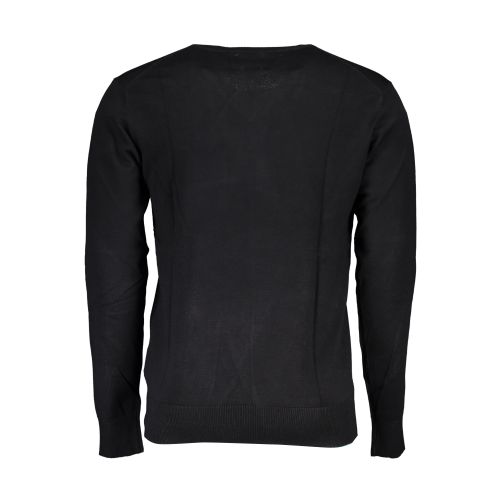 GIAN MARCO VENTURI MEN'S BLACK SWEATER slika 2