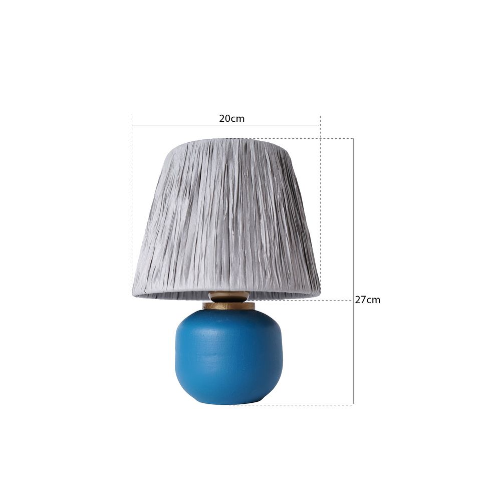 YL541 Plava Stolna Lampa slika 3