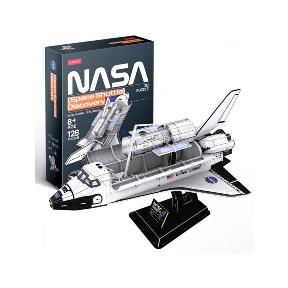 CubicFun CBF210571 3D Puzzle Space Shuttle Discovery slika 1
