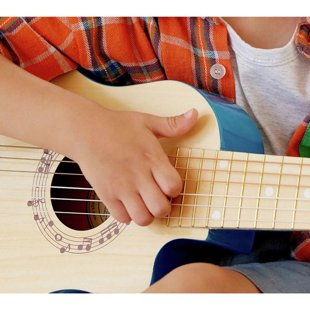 Hape Drvena dječija gitara Blue Lagoon slika 8
