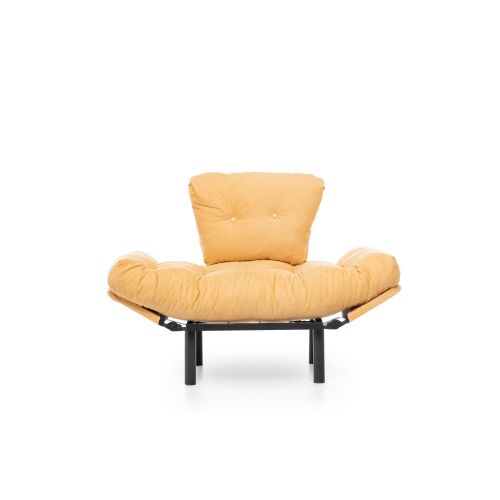 Atelier Del Sofa Fotelja, Senf, Nitta Single - Mustard slika 7