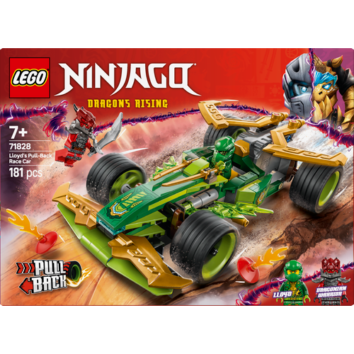 LEGO® NINJAGO® 71828 Lloydov trkaći auto na povlačenje slika 7