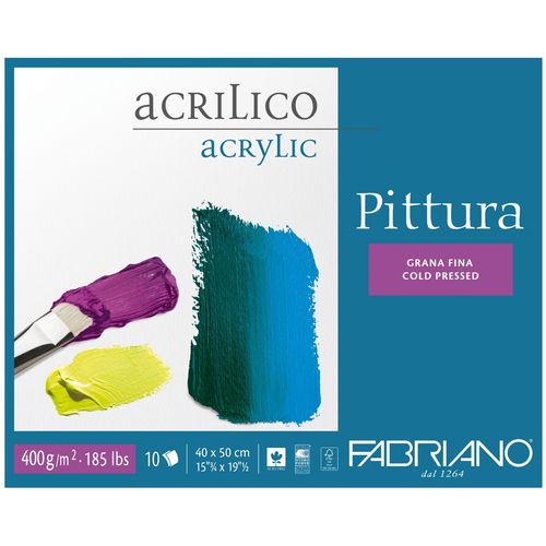 Blok FABRIANO Pittura 30X40 400G 10L 40003040 slika 1