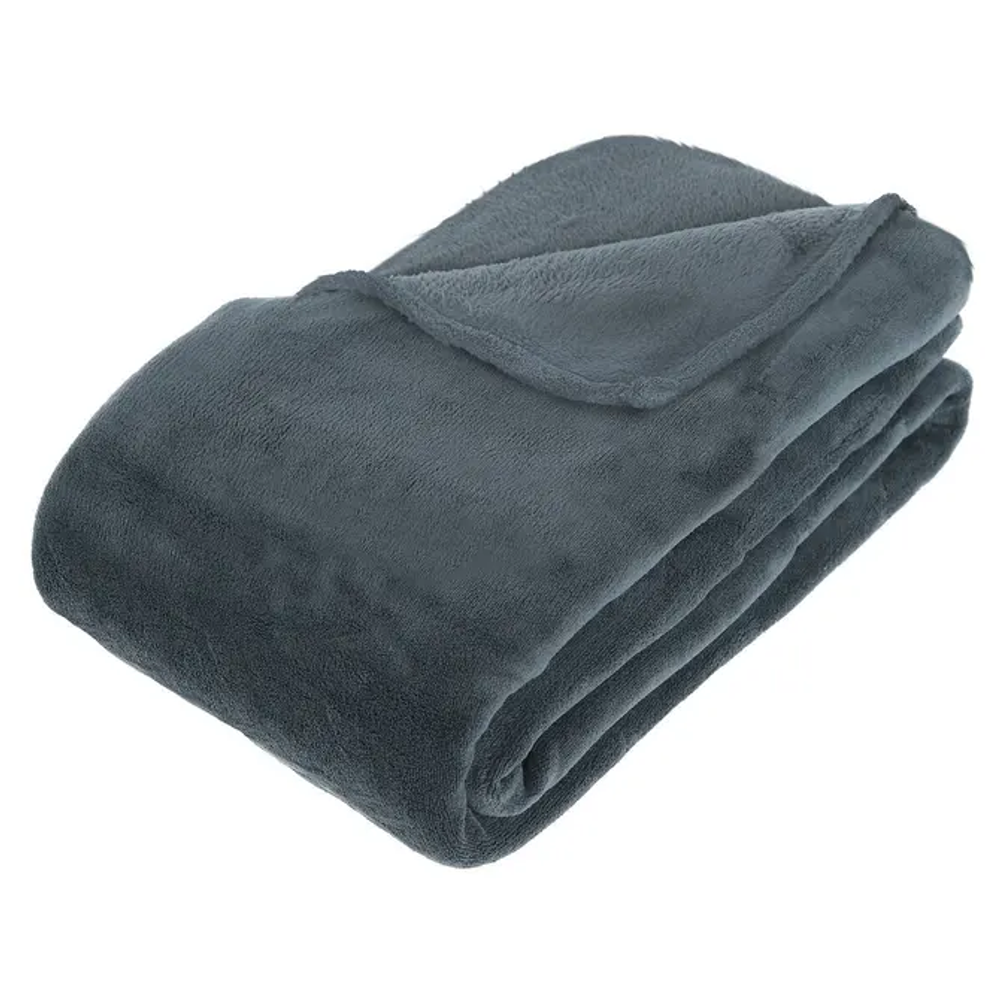 Atmosphera deka 230x180x1cm poliester plava slika 1