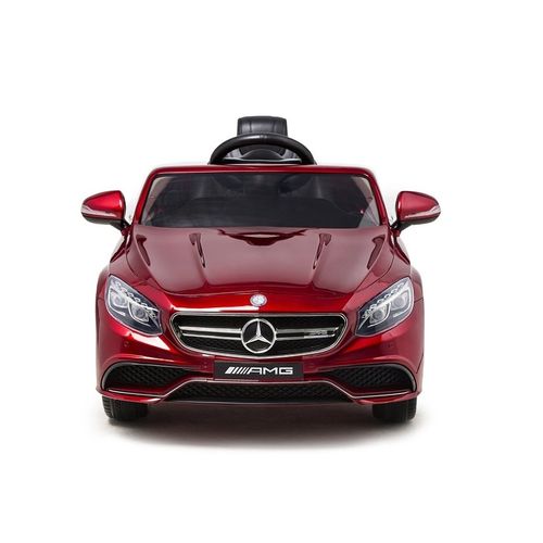 Mercedes S63 električni automobil na akumulator - crveni slika 2