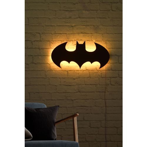 Wallity Dekorativno LED svijetlo-BATMAN, Batman - Yellow slika 3