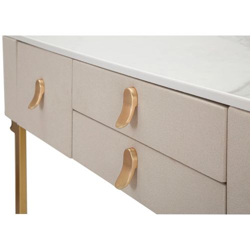 Mauro Ferretti Konzola CONSOLE 3 DRAWERS BEAUTY cm 100X40X80 slika 6