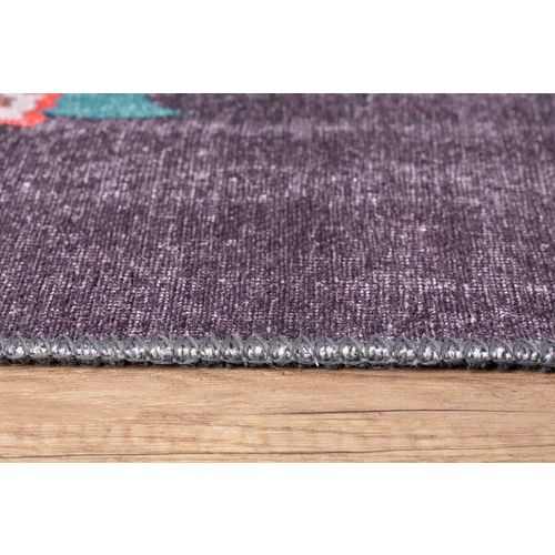 Soul Chenille - Black AL 305  Multicolor Hall Carpet (75 x 150) slika 7