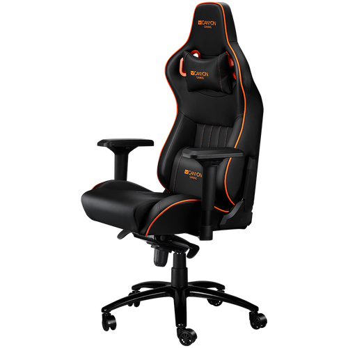 CANYON Corax GС-5 Gaming Stolac - Crno/Narančasti slika 2