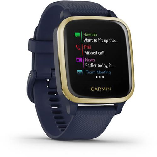 GARMIN Venu® Sq Music SmartWatch - Navy/Light Gold slika 3