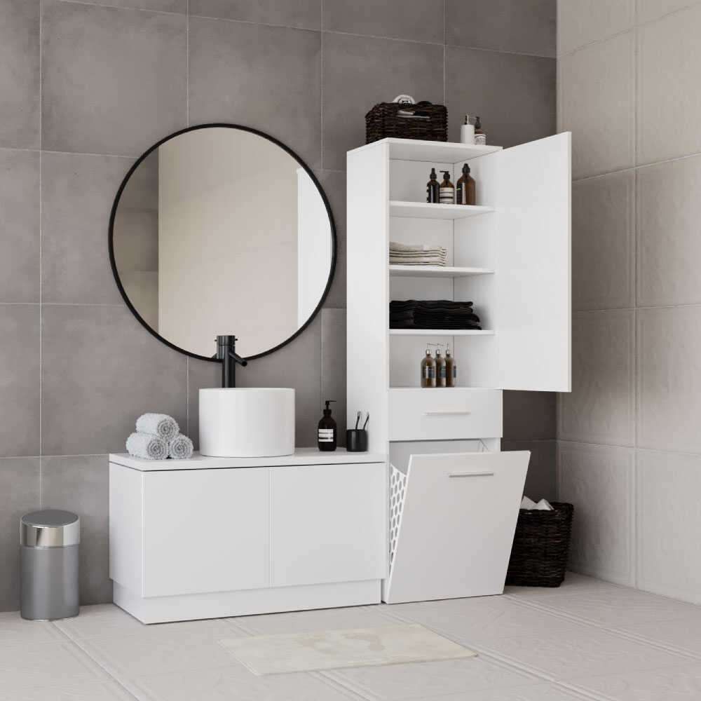 Višenamjenski Ormar Adr-621-Pp-1 - Bijela Boja slika 2