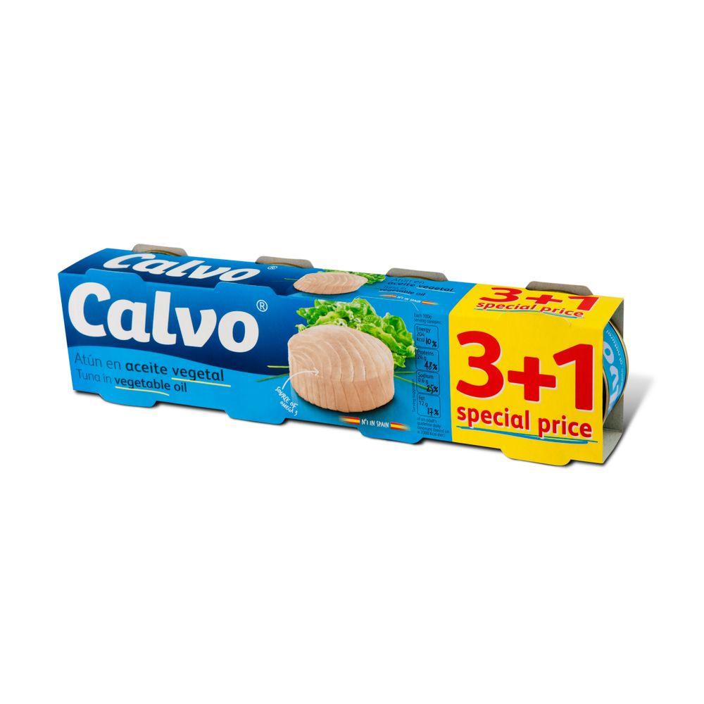 Calvo Tuna u biljnom ulju 3+1 slika 1