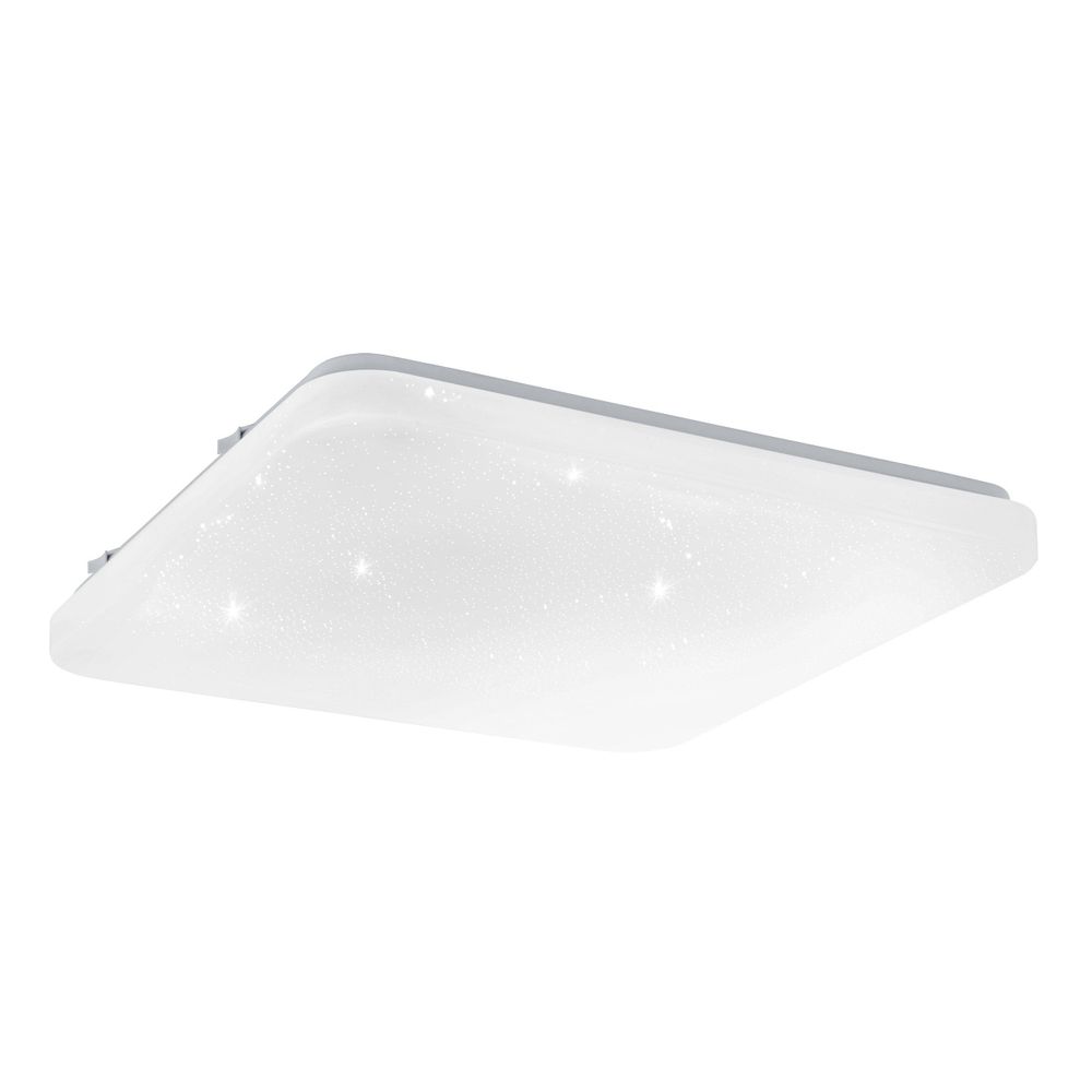 Eglo Frania-s Plafonjera sa LED Osvjetljenjem, 17,3W, 330x330mm, Bijela/Kristal slika 1