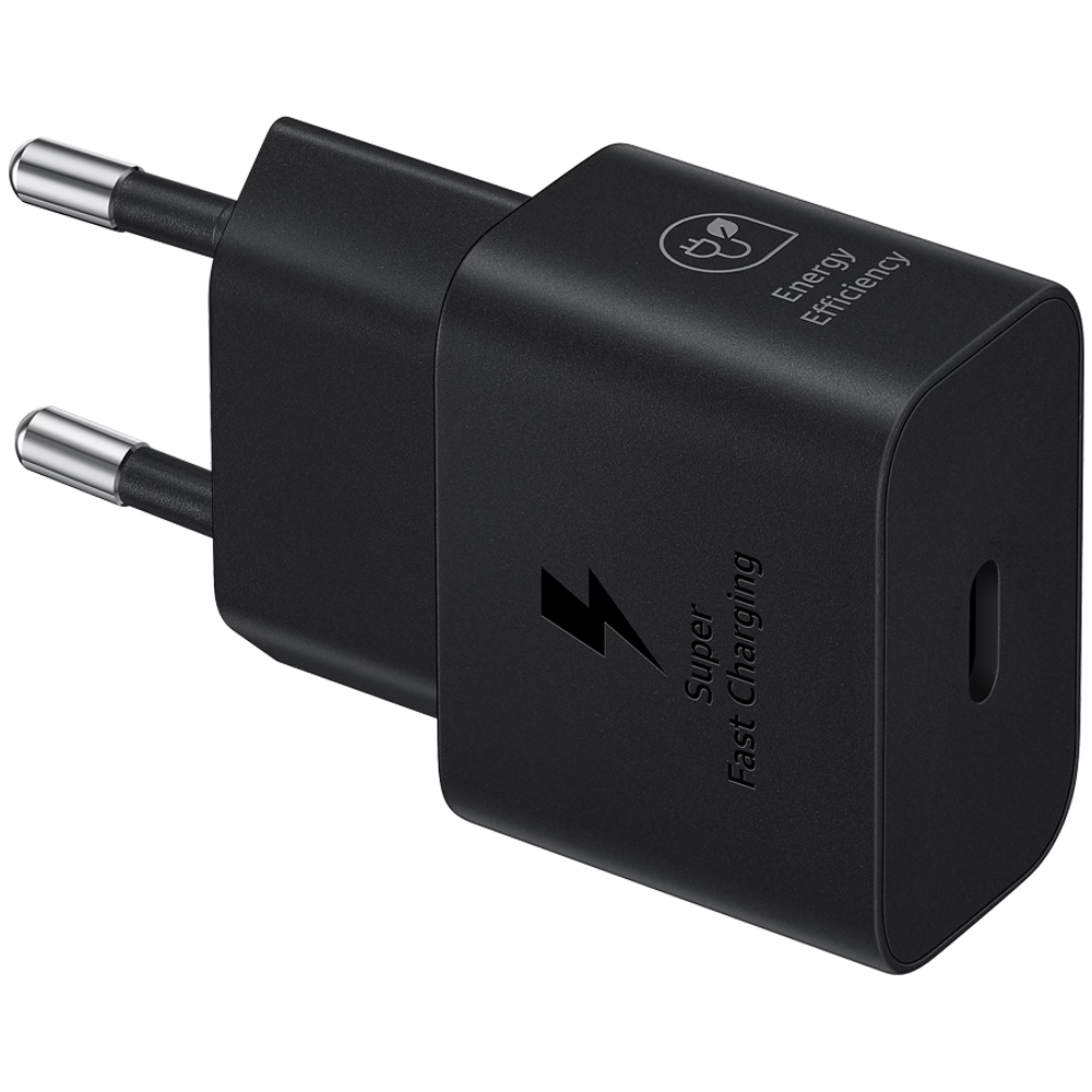 Samsung 25W Ultra Brzi USB-C Adapter za Punjenje Crni slika 1