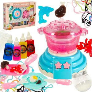 Kreativni set “Magic Kitchen” – gel za izradu 3D figurica, 62 dijela, plavi