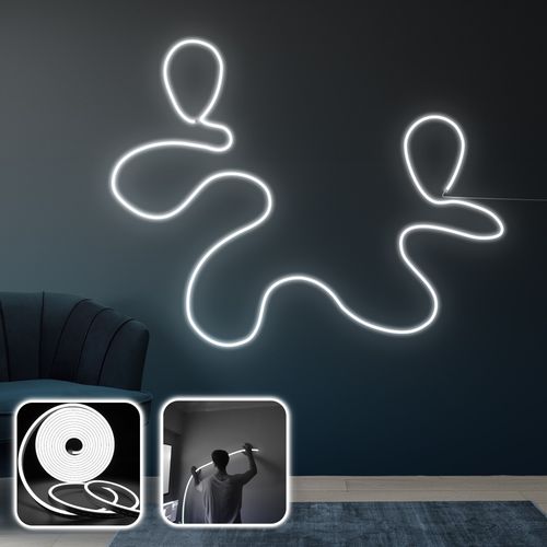 Opviq dekorativna zidna led svjetiljka, Journey - XL - White slika 2