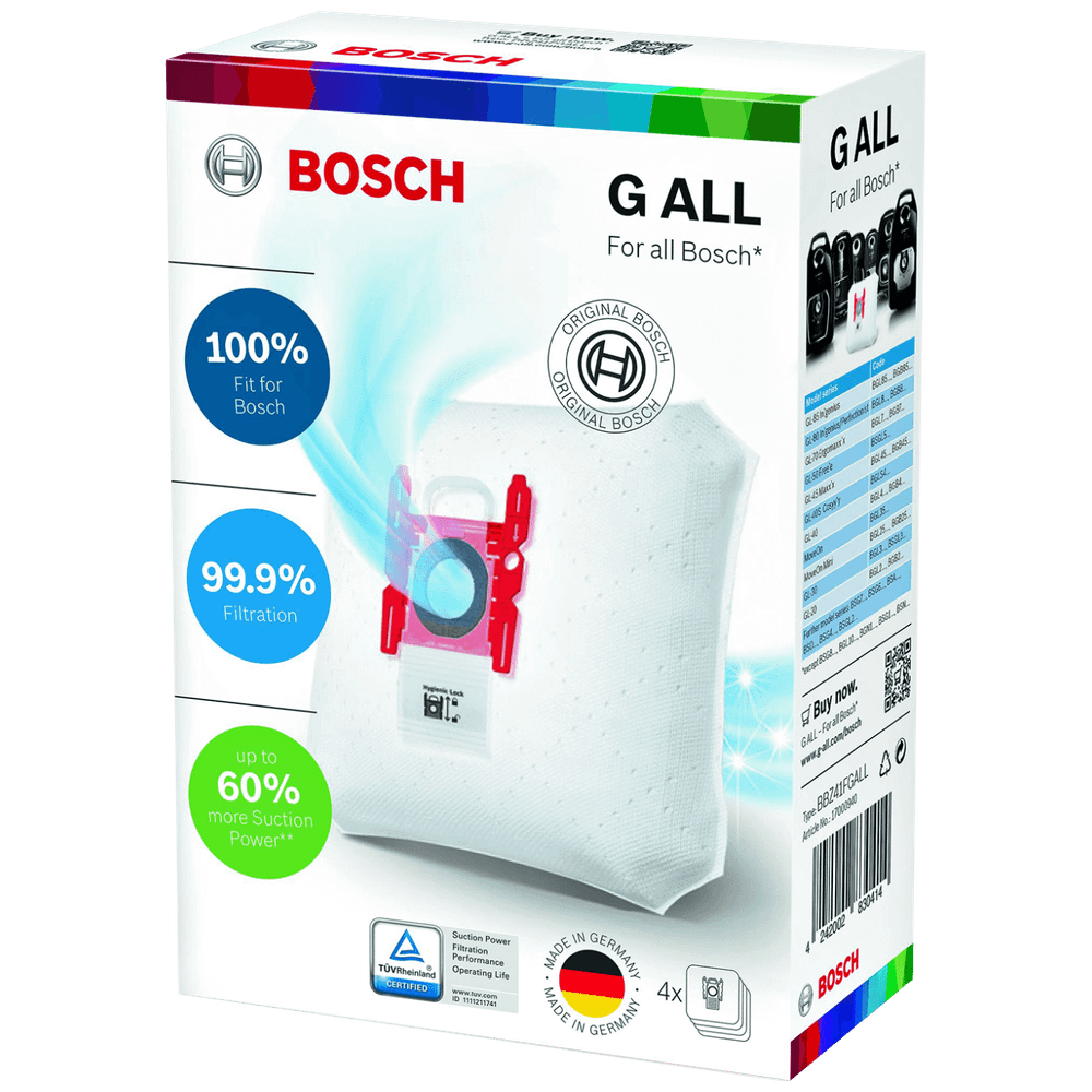 Bosch Vrećice za Bosch usisavač, pakiranje 4 kom. - BBZ41FGALL slika 1