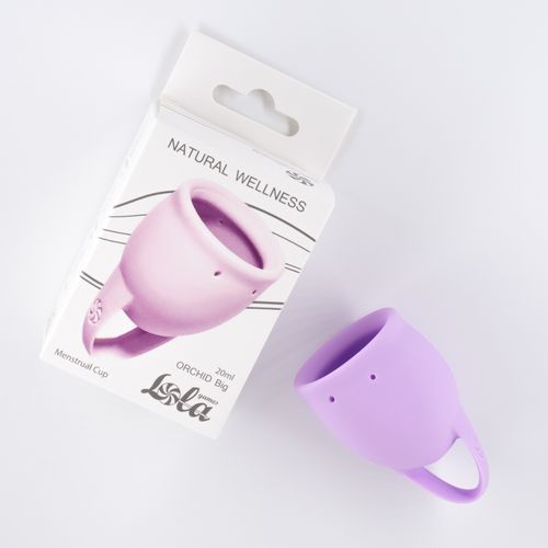 Menstrualne čašice Lola games Natural Wellness Orchid Big slika 3