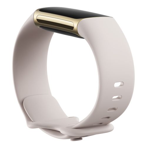 Narukvica FITBIT Charge 5 Gold/Lunar White, HR, GPS, Fitbit pay FB421GLWT slika 2