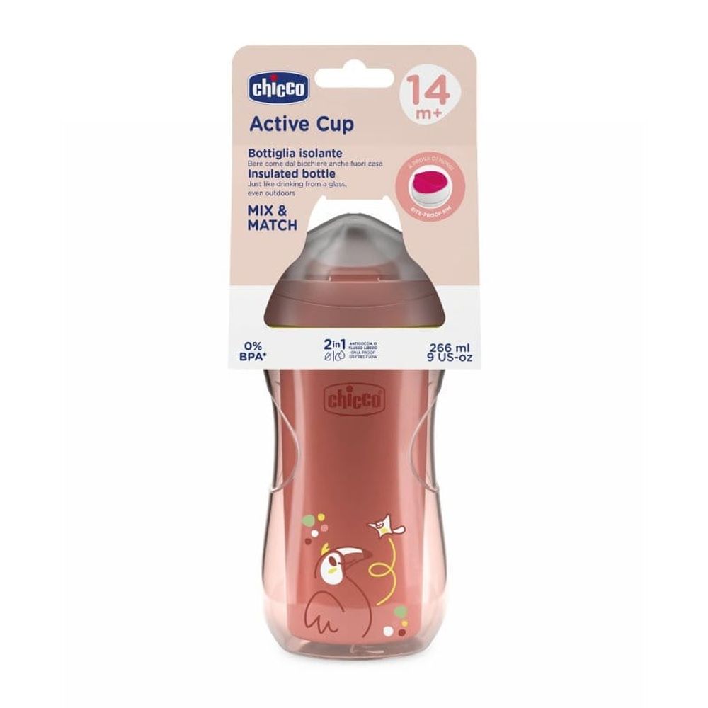 Chicco Termalna čaša za bebe Active Cup 266ml, Rosa slika 7