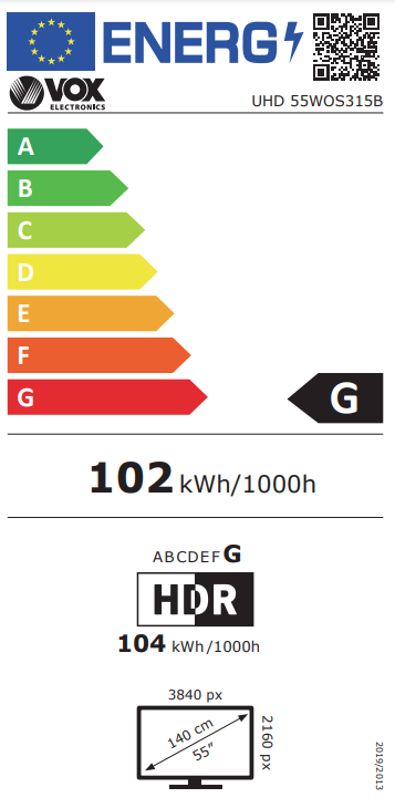 Energetski certifikat G