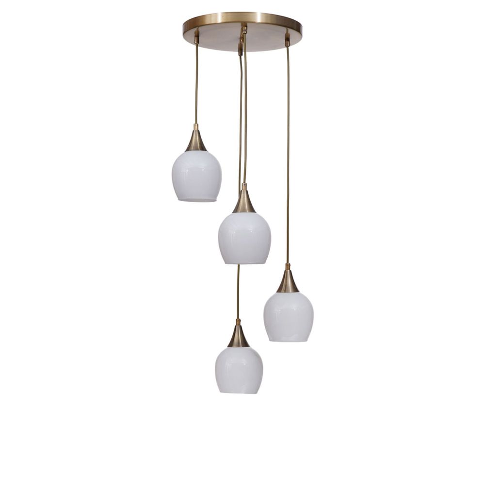 Opviq Luster 376, Bijela, Zlatna slika 2