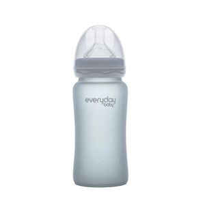 Everyday baby staklena bočica, 240ml Healthy+ , Siva